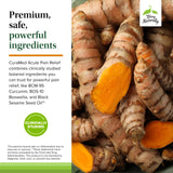 Huile de sésame noir associée à CuraMed pour favoriser l’absorption et l’efficacité.