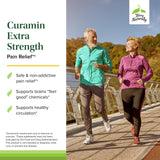 Étiquette affichant curcumin BCM-95 et boswellia.