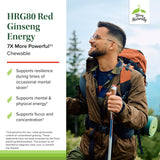 Terry Naturally HRG80 ginseng rouge – poudre de racine et nutriments.