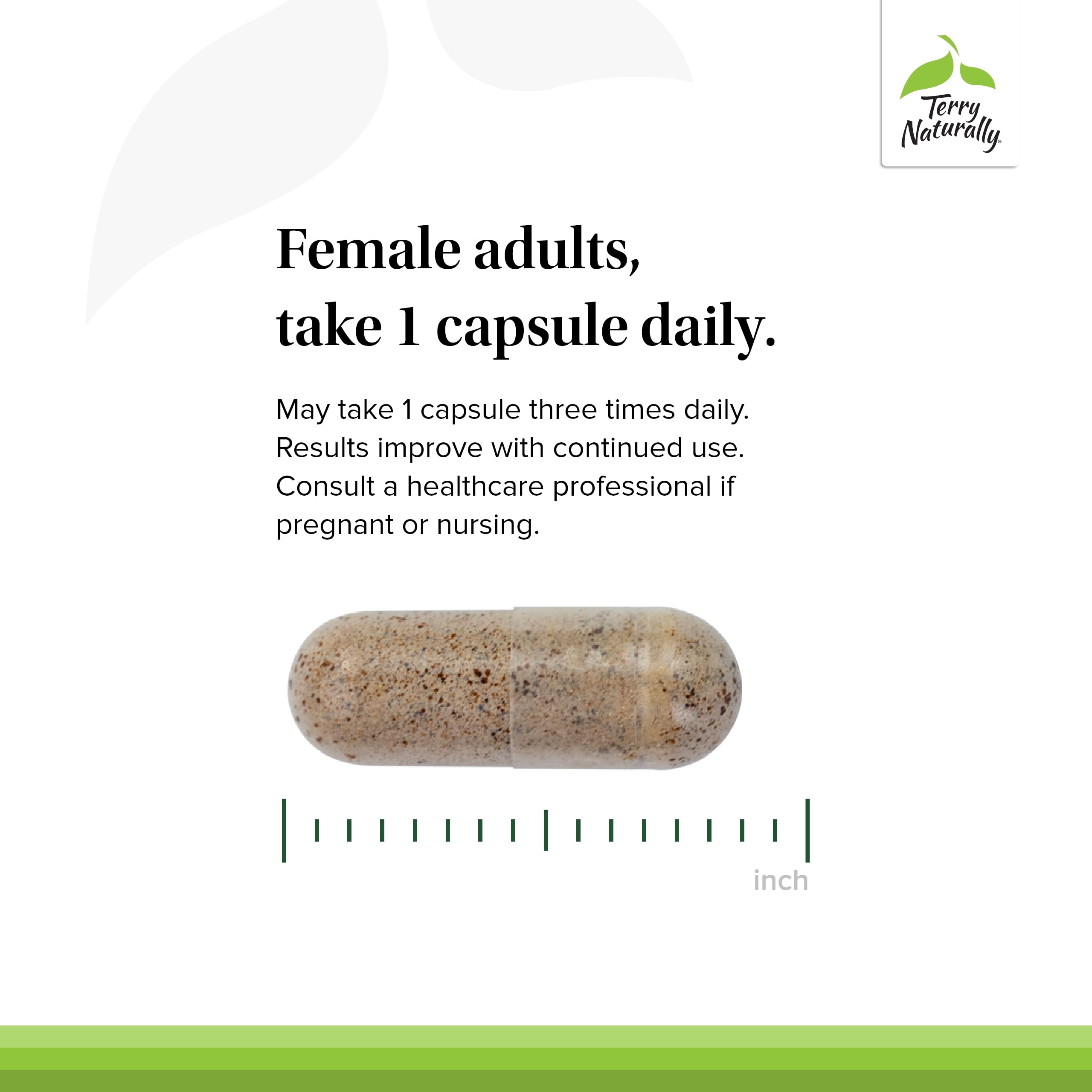 Terry Naturally HRG80 – ingredients-ashwagandha-maca-rhodiola, mélange botanique pour vitalité.