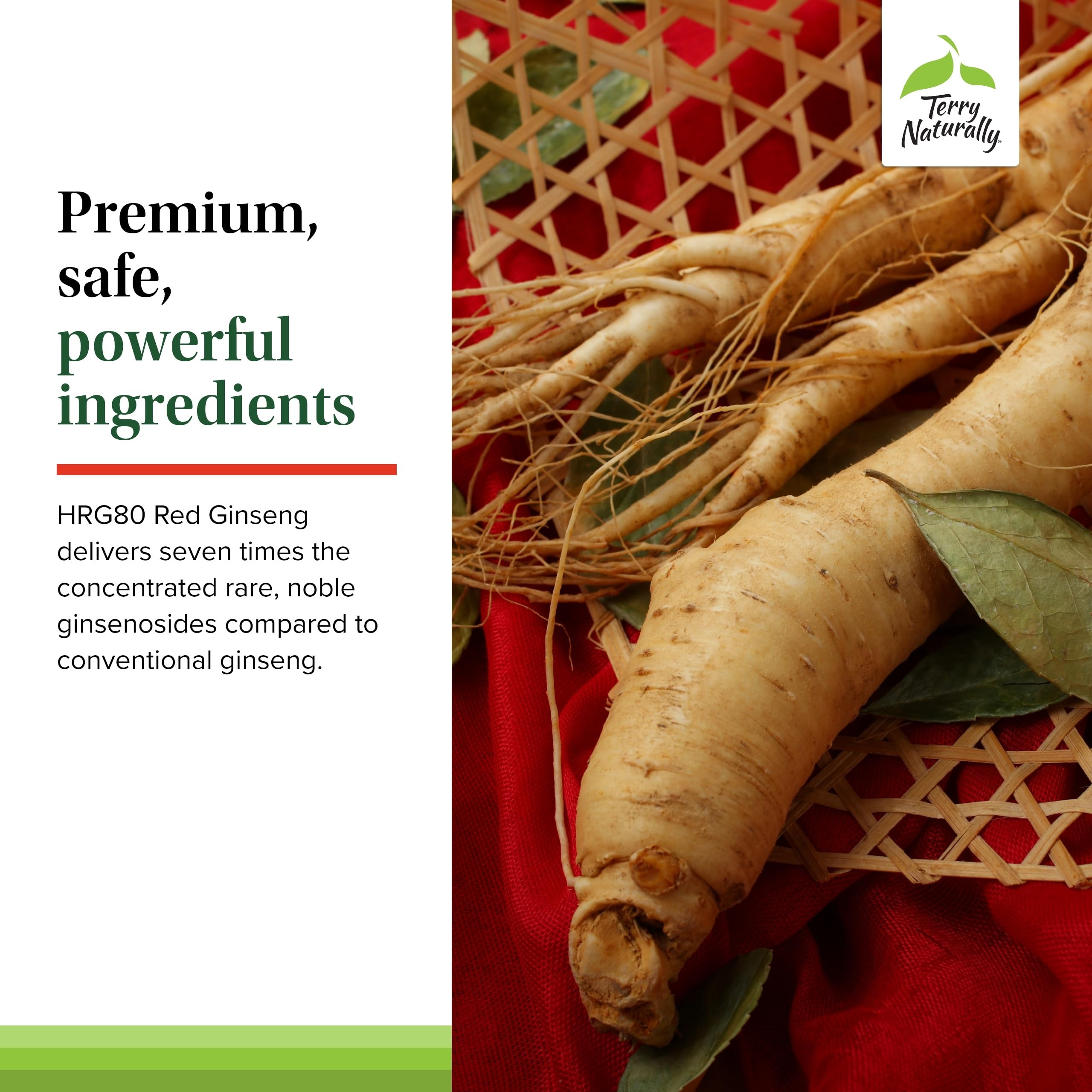 Terry Naturally HRG80 Ginseng Rouge prise quotidienne recommandée