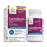 Boîte Terry Naturally Lactoferrin Propolis EP300, comprimés faciles à prendre pour le soutien immunitaire potentiel.