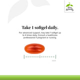 Baies d'argousier utilisées dans Terry Naturally Omega-7: ingrédients naturels pour nourrir la peau.