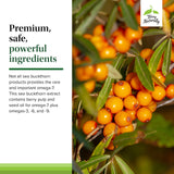 Terry Naturally Omega-7, huile d'argousier pulpe et graines, approche complète pour les yeux.