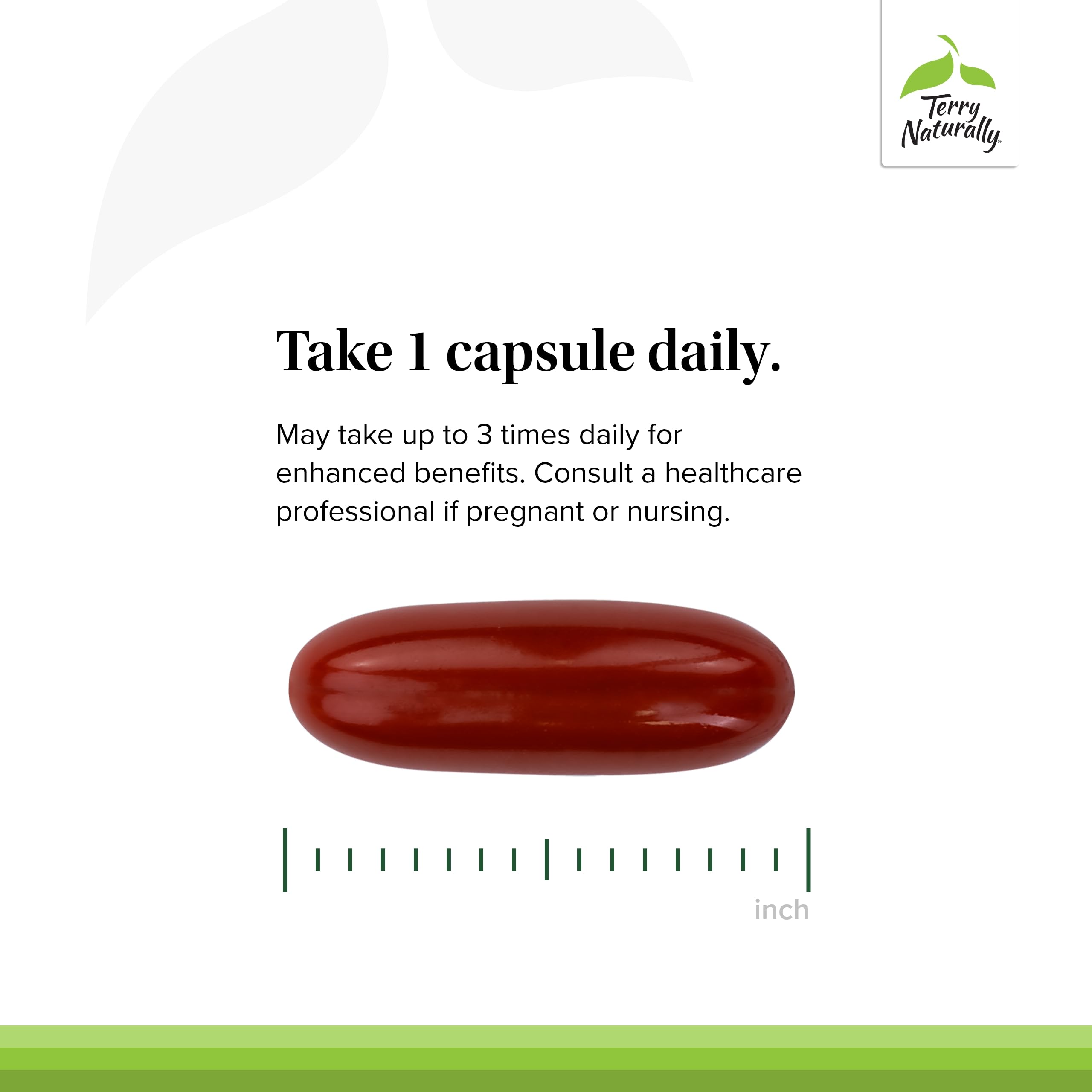 Terry Naturally OPC Extra Strength, boîte d’emballage visible et informative.