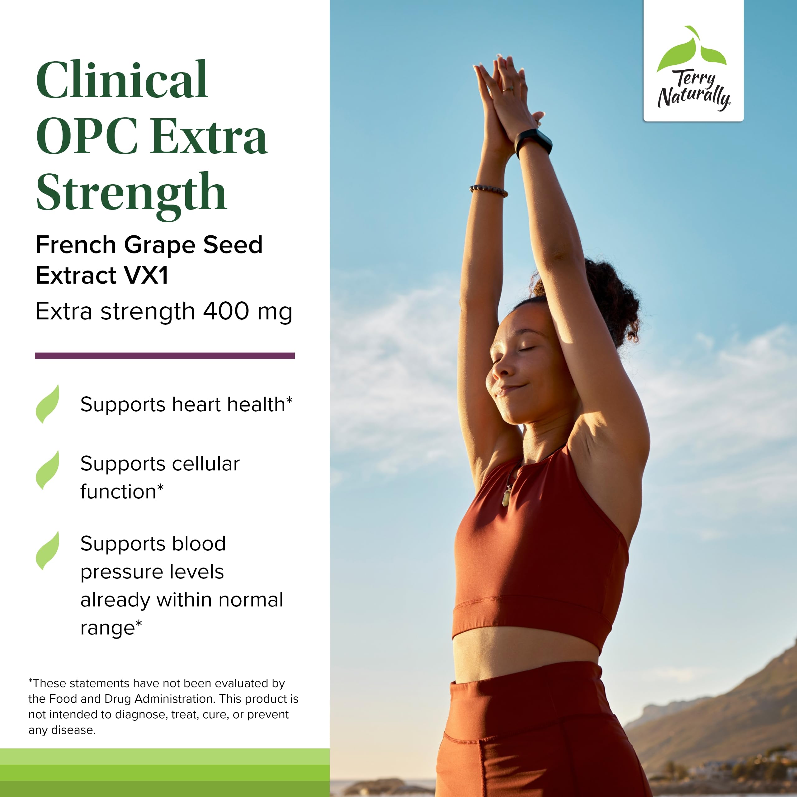 Terry Naturally OPC Extra Strength, capsules molles faciles à avaler.