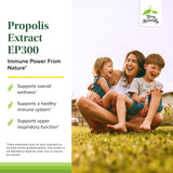 Terry Naturally Propolis EP300, etiquette: informations claires sur l'étiquette.