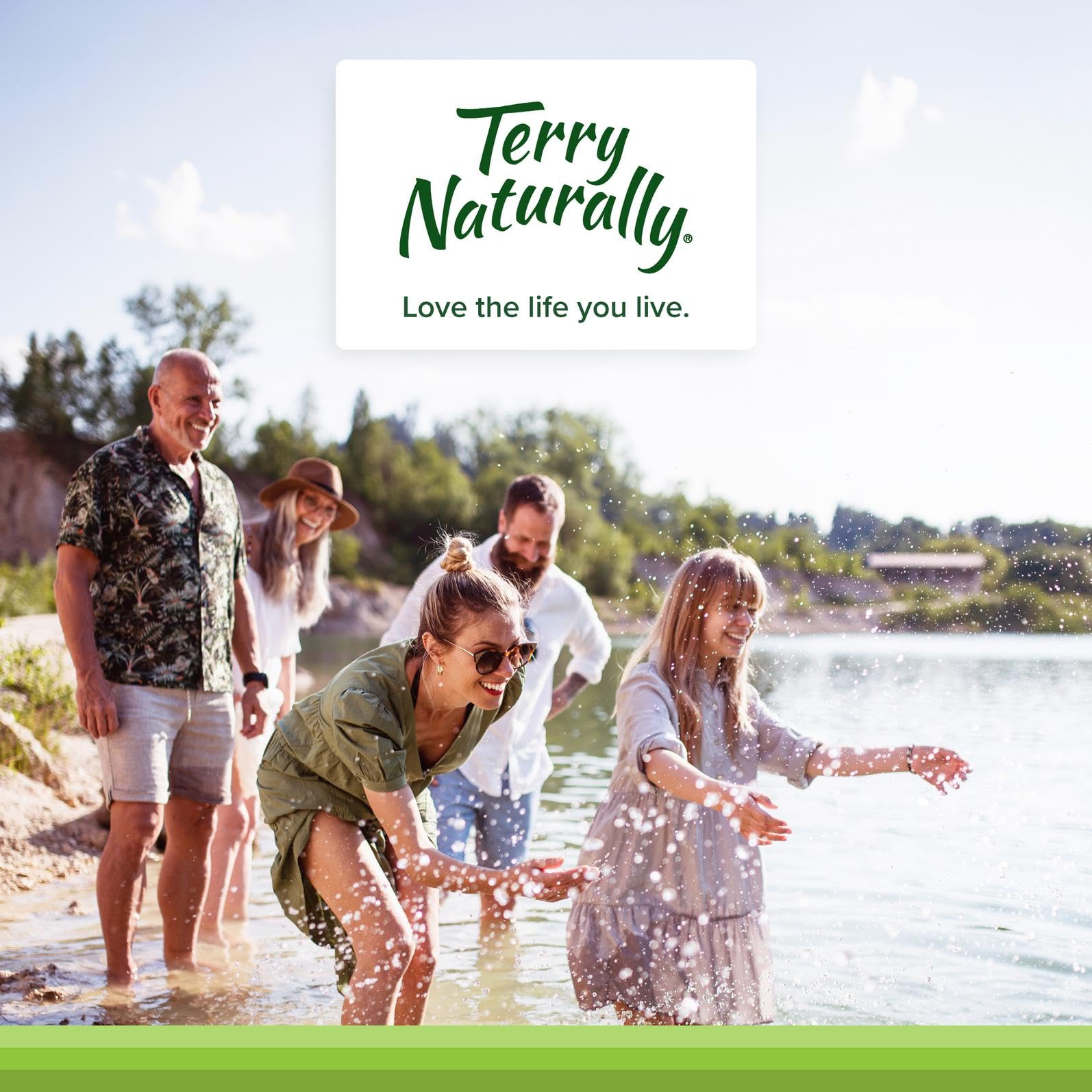 Terry Naturally Red Sage Plus — bouteille ouverte prête à l’emploi.