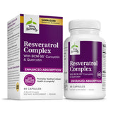 Terry Naturally Résveratrol Complex – Bouteille: capsules quotidiennes pour la vitalité
