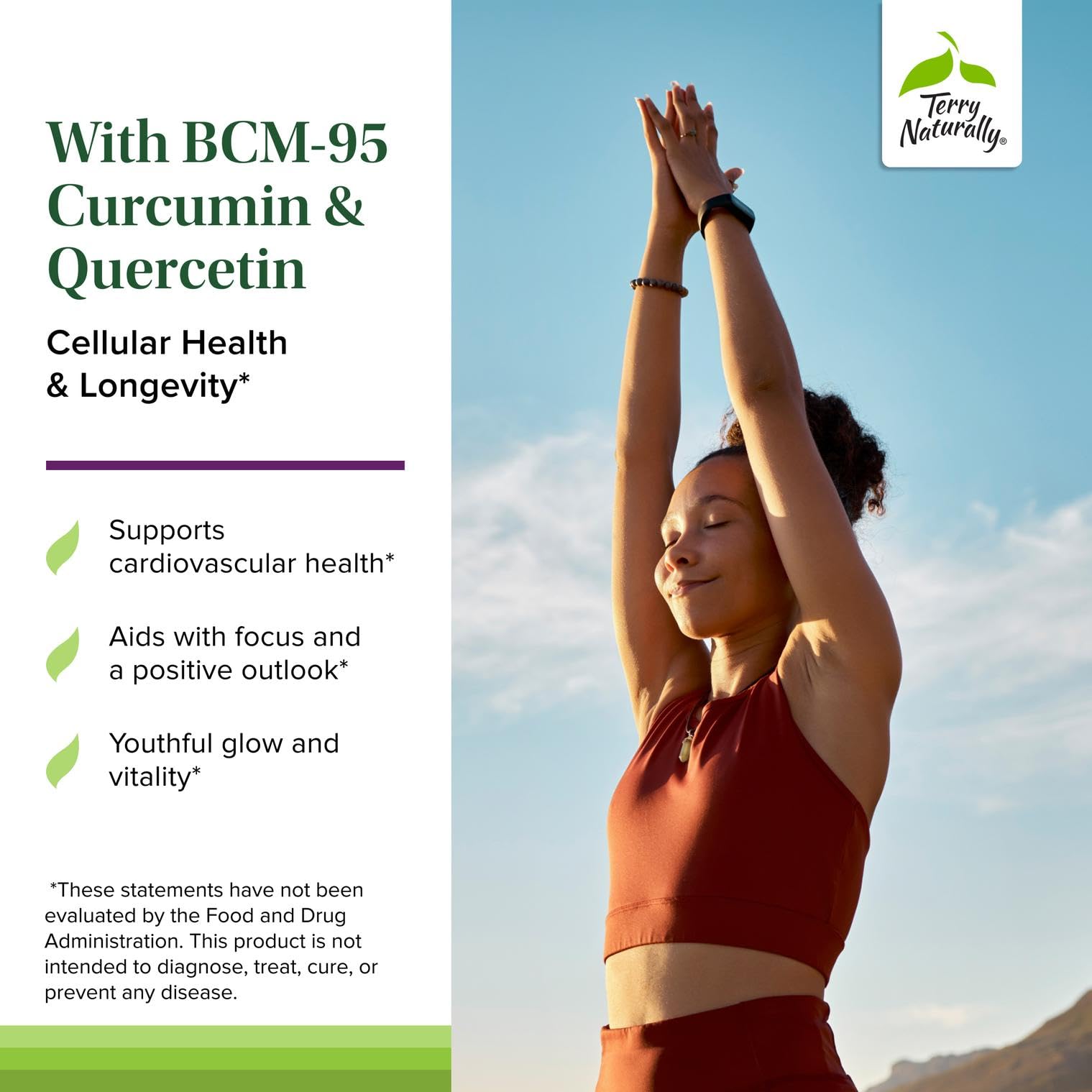 Terry Naturally Résveratrol Complex – Étiquette: ingrédients clés et origine naturelle