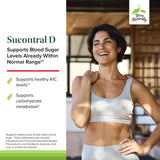 Terry Naturally Sucontral D – étiquette claire avec informations nutritionnelles utiles.