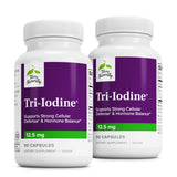 Terry Naturally Tri-Iodine : bouteille de 90 gélules prête pour un soutien quotidien