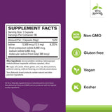 Marque Terry Naturally - gélules Tri-Iodine: dosage quotidien simple et pratique.