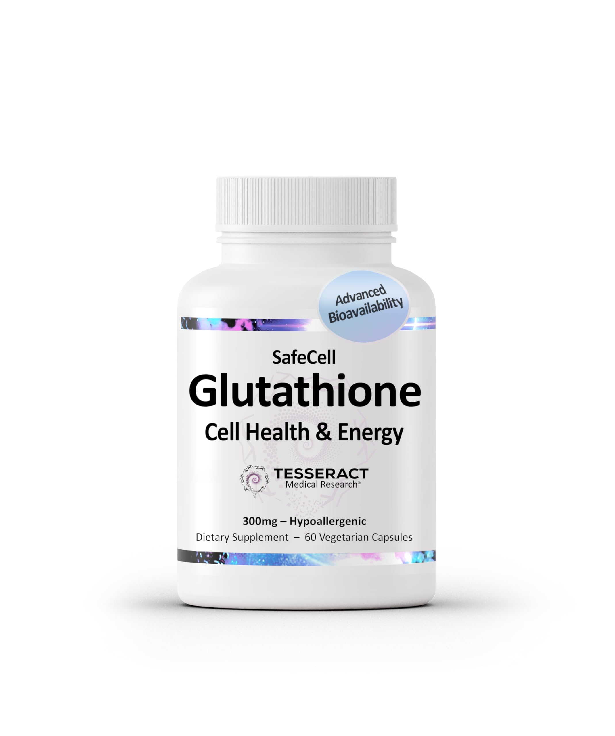 Capsules SafeCell de Tesseract pour le soutien cellulaire et l'antioxydant.