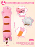 TEYOUAI chat rose chaleur portable USB pour bureau et voyage.