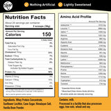TGS Nutrition gousses vanille réelles apportent goût riche et authentique.