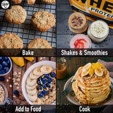 Préparer des barres protéinées maison avec la Whey TGS Nutrition sans goût.
