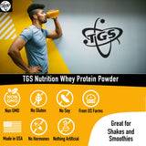 Smoothie énergisant à la Whey TGS Nutrition sans goût, apport protéique pratique.