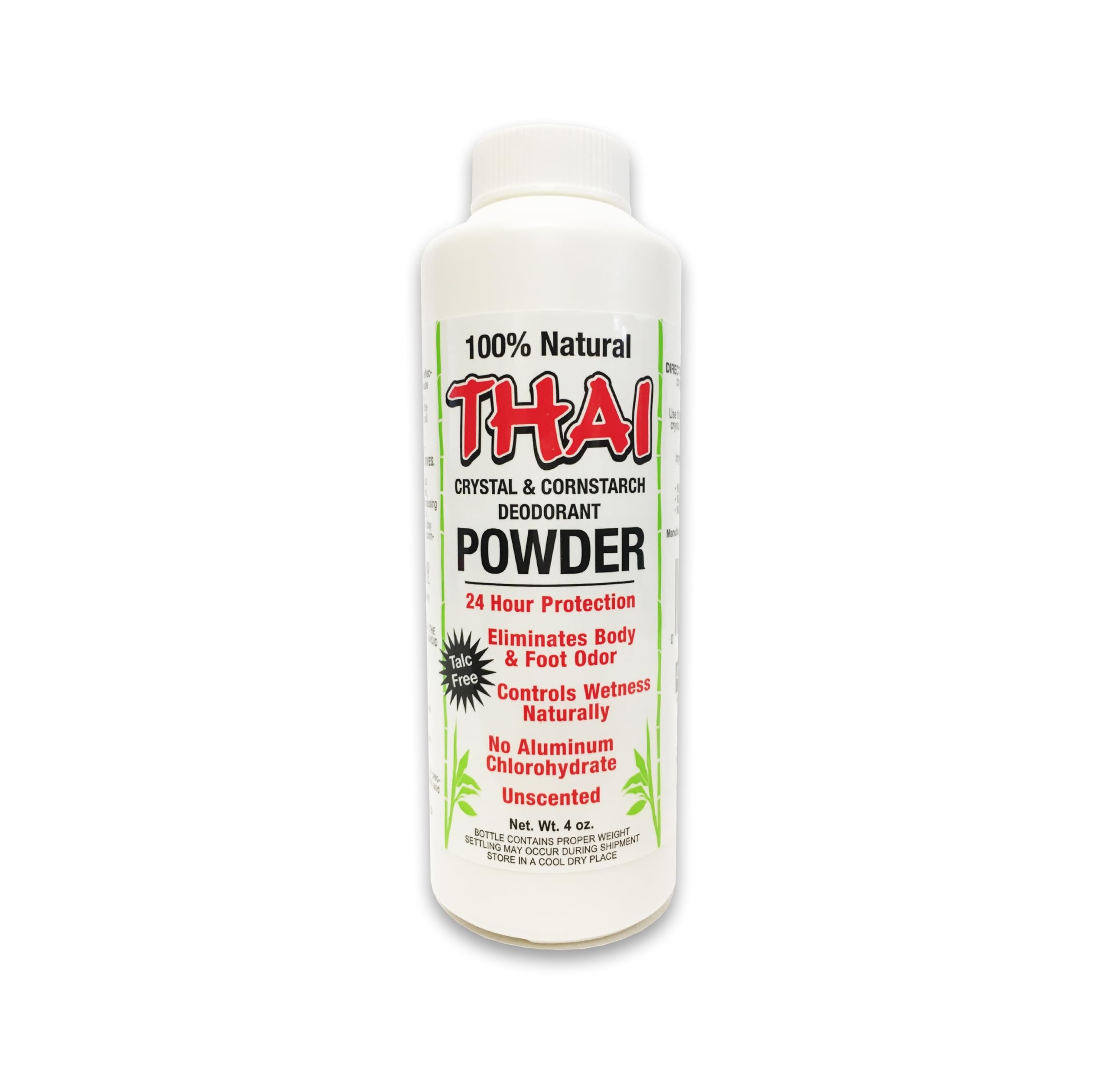 Thai Deodorant Stone – poudre corps et pieds sans parfum pour une fraîcheur discrète.