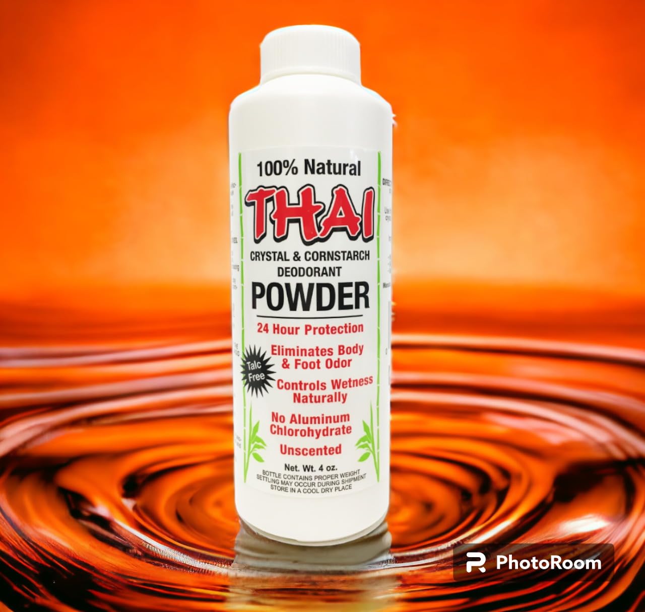 Thai Deodorant Stone – texture légère et fraîche pour une application douce.