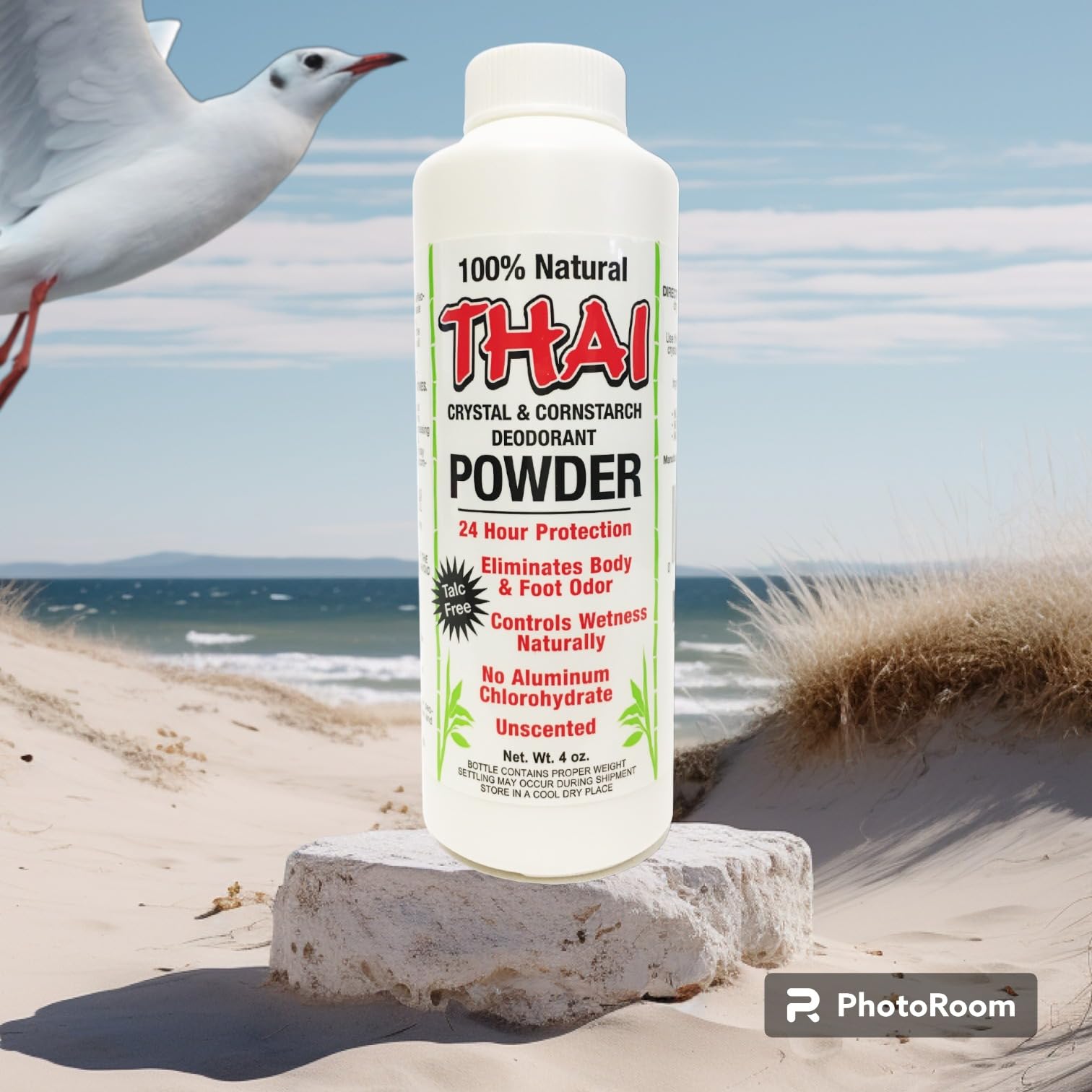 Thai Deodorant Stone – utilisation quotidienne sur zones sensibles.