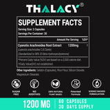 Capsules Thalacy écdystérone à 60 pièces — prise quotidienne pour progression musculaire.