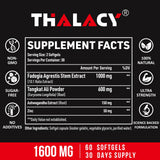 Thalacy, gros plan sur les gélules molles et leur aspect nutritif.