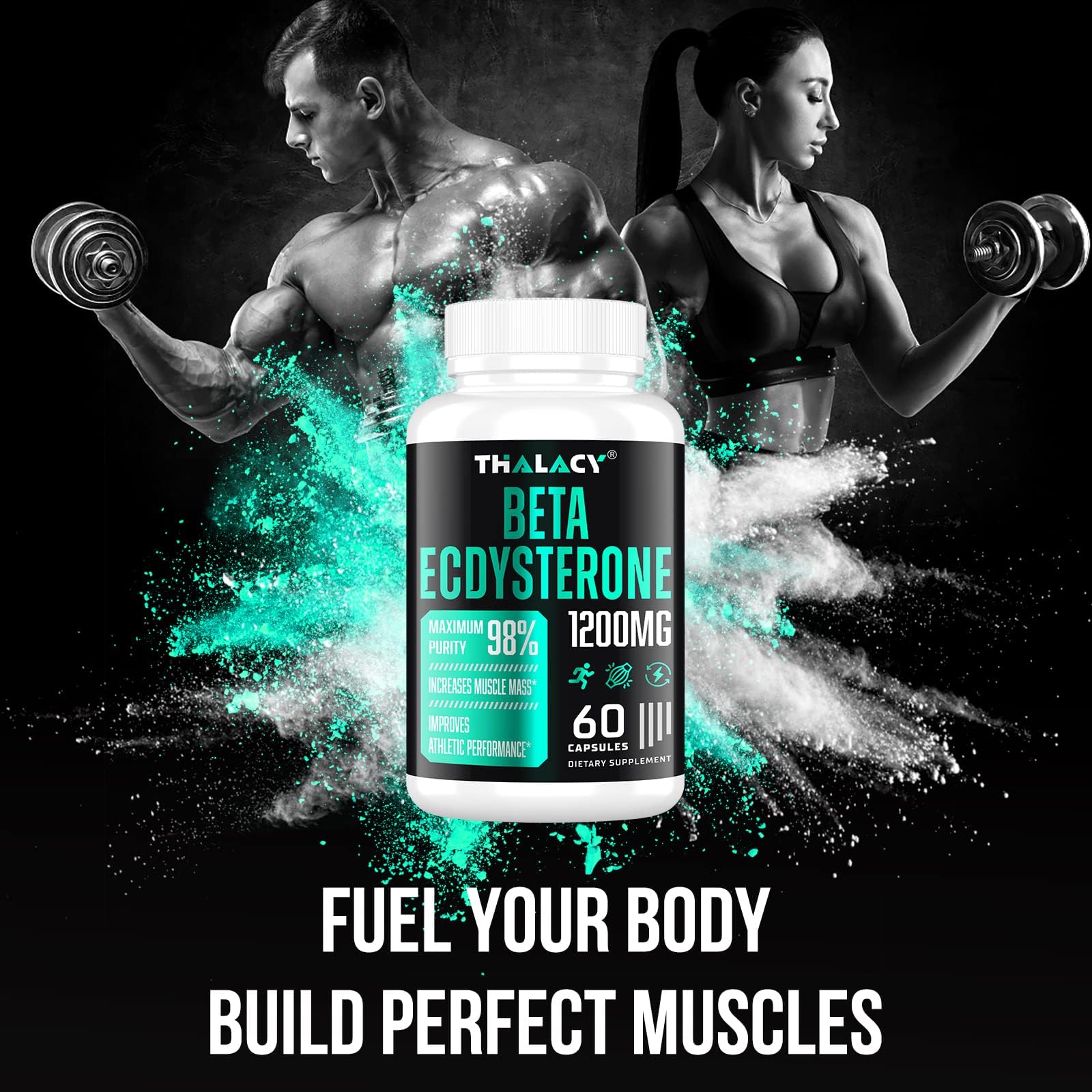 Récupération musculaire améliorée potentiellement avec Thalacy après l'effort.