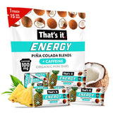 That’s it Piña Colada Energy Mini Bar — emballage pratique pour énergie rapide en déplacement.
