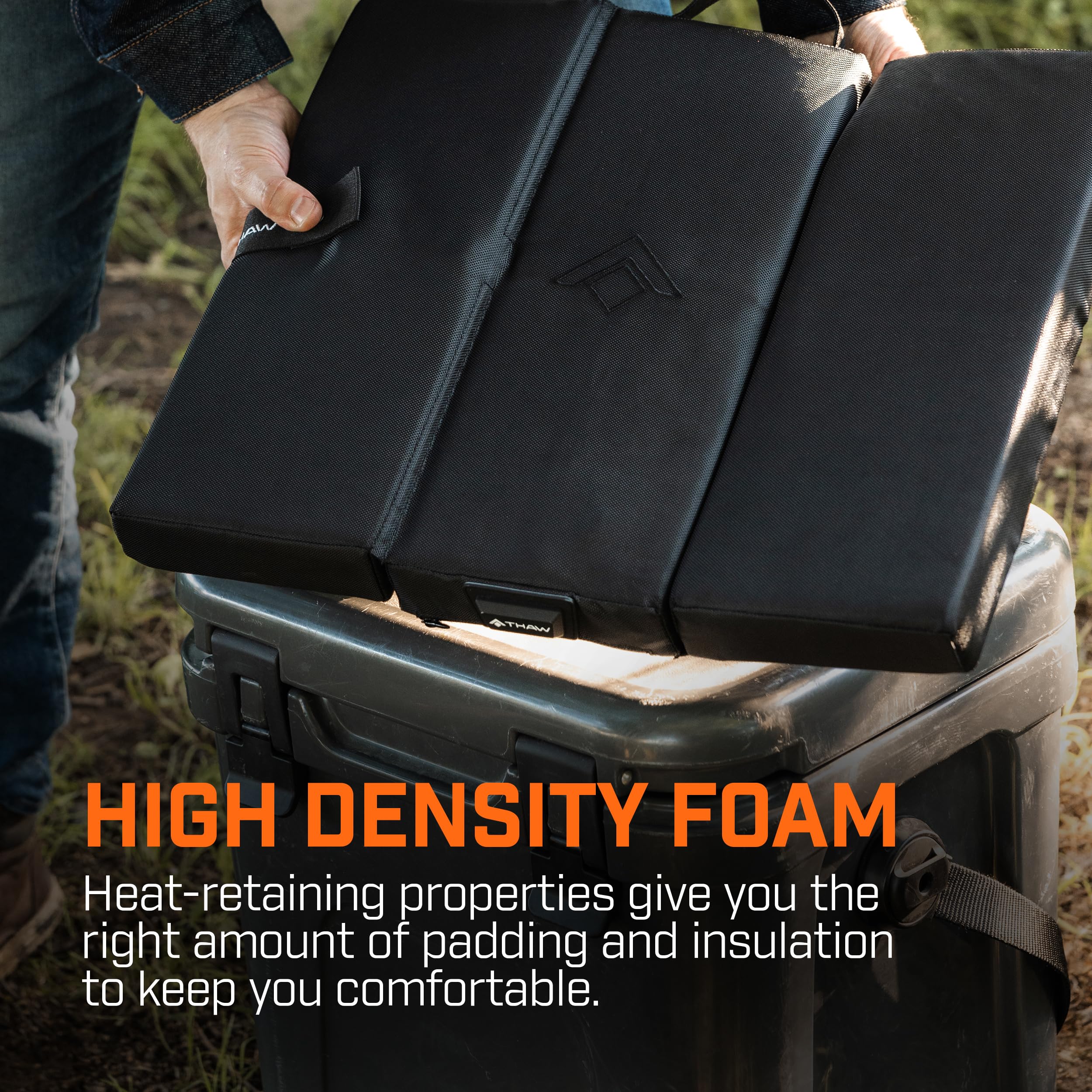 THAW design tri-pliant facilite le rangement et le transport.