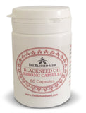 Gelules The Blessed Seed: huile noire forte, dosage pratique et soutien potentiel pour l'équilibre.