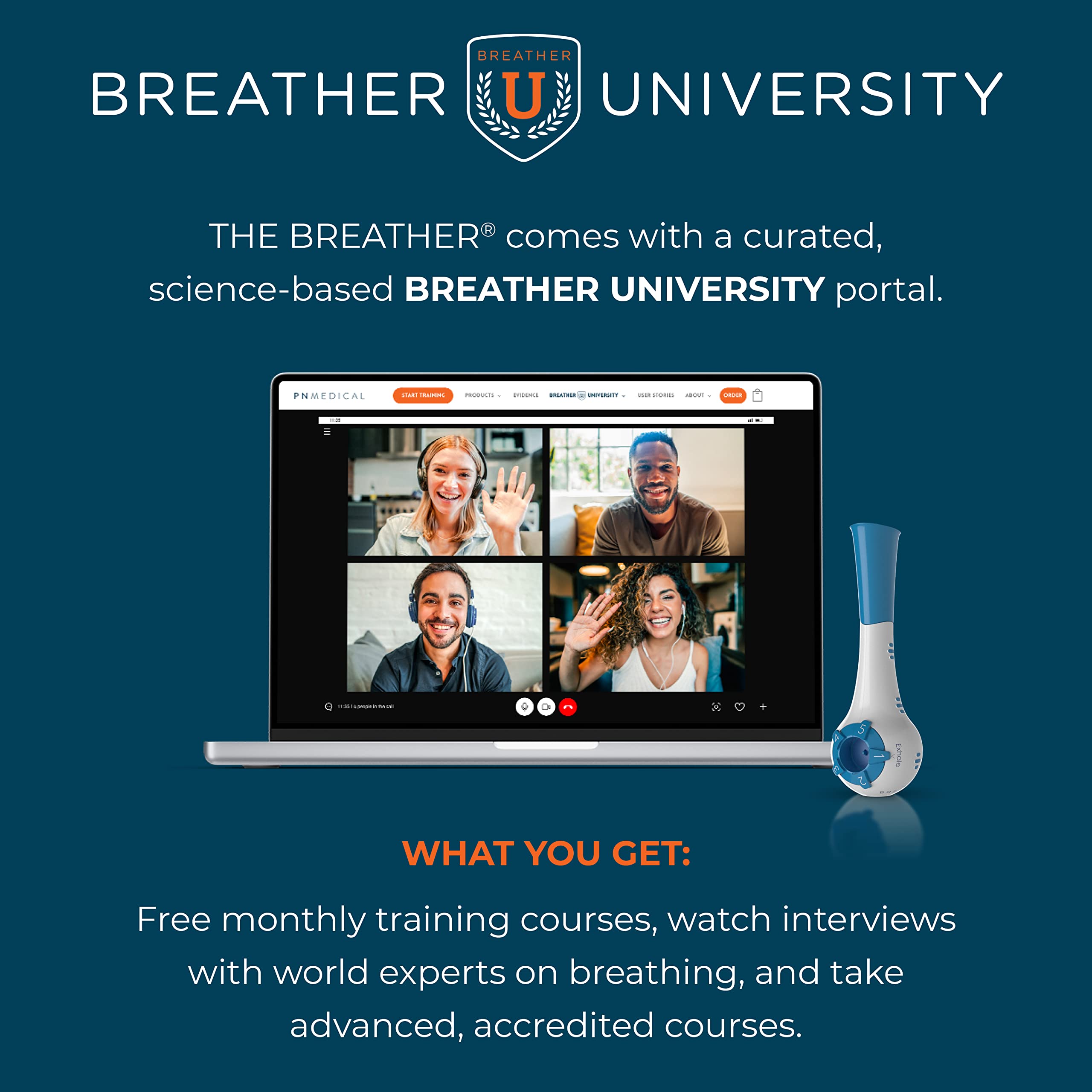 The Breather – endurance physique grâce à une respiration consciente.