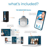 The Breather – utilisation à domicile pour exercices simples et efficaces.