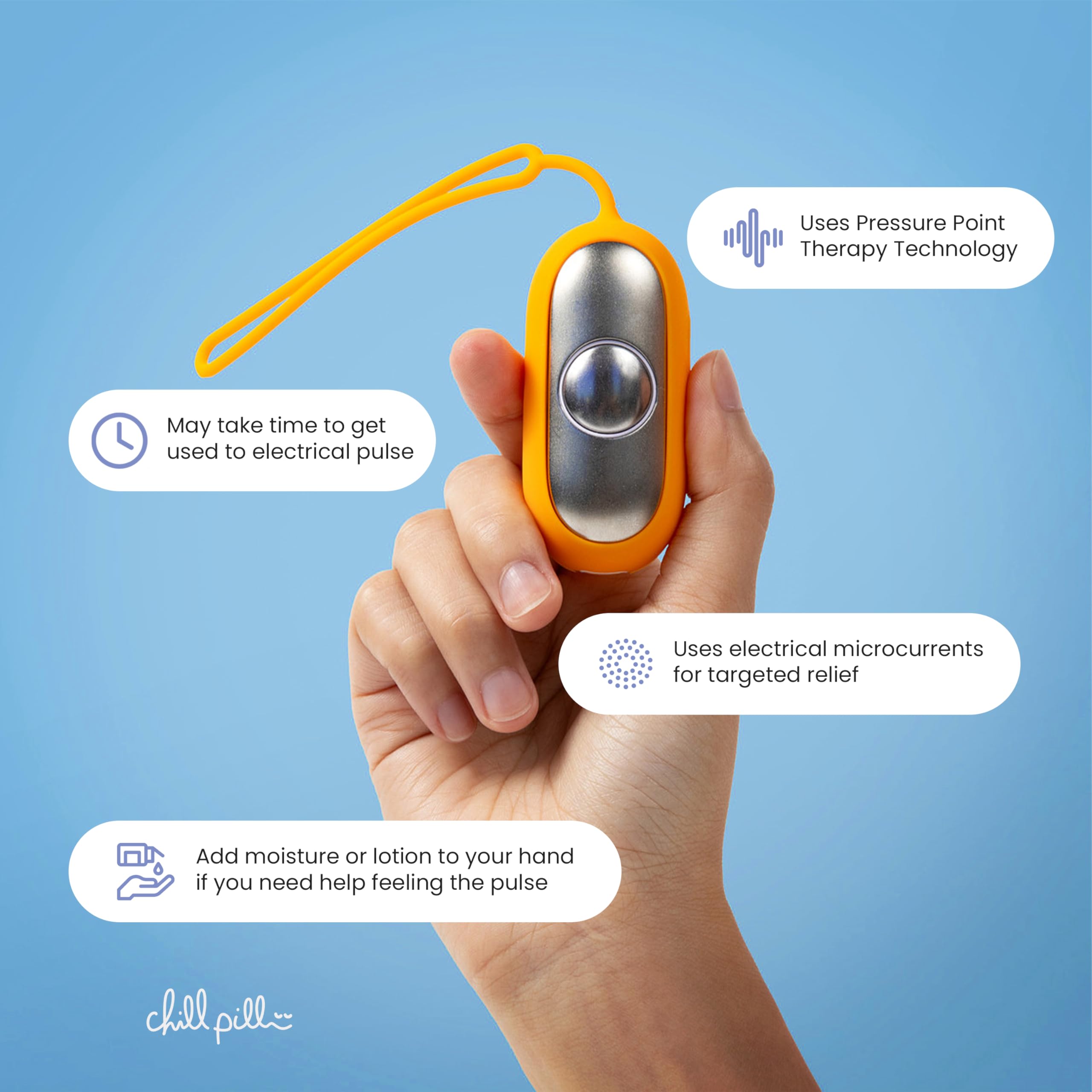 The Chill Pill, soutien potentiel pour calmer l'anxiété et favoriser le repos.