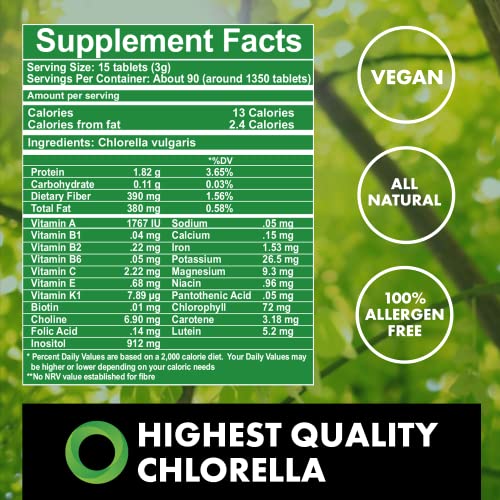 The Chlorella Company tablettes fermentées soutiennent le detox quotidien et le bien-être.