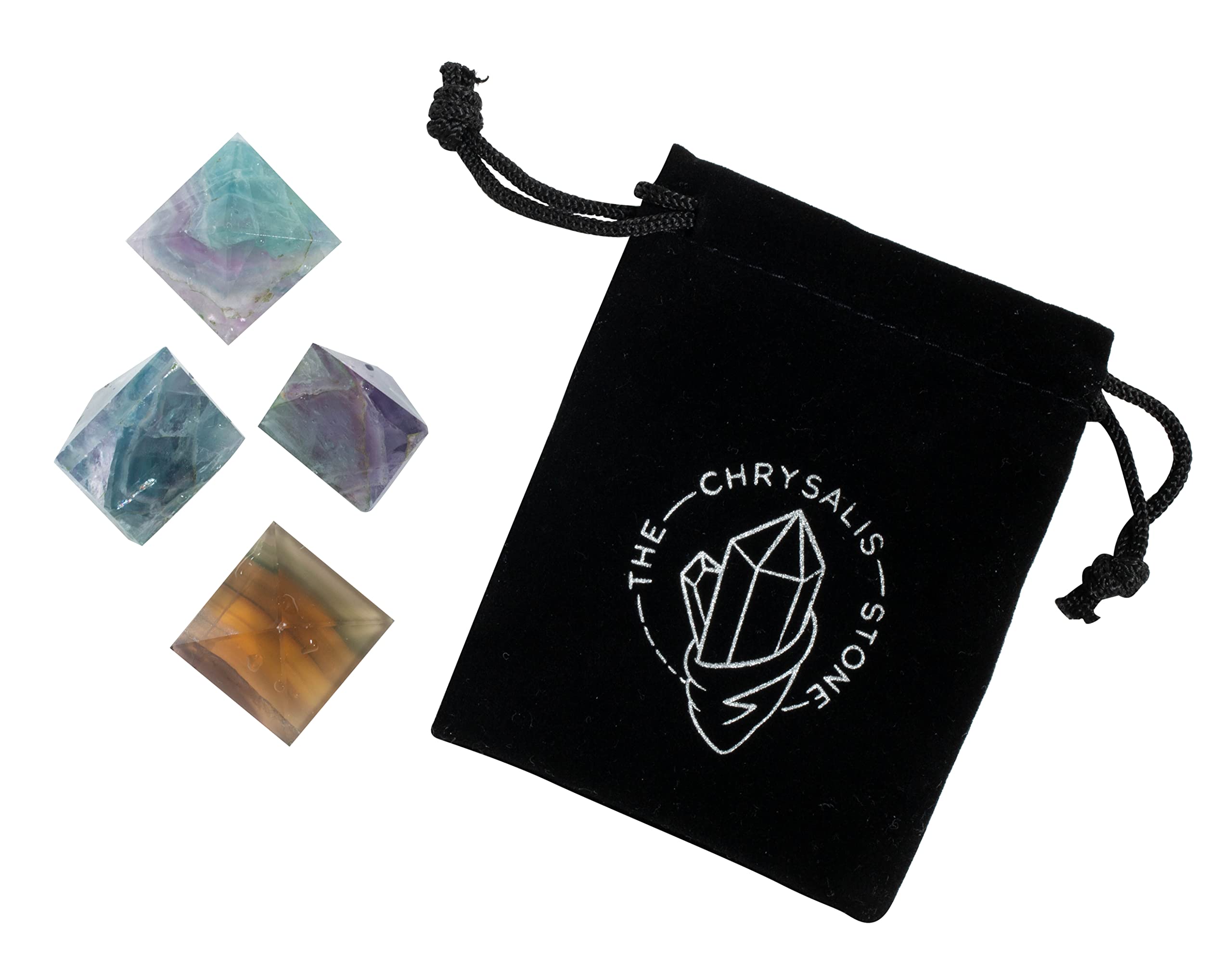 The Chrysalis Stone fluorite pyramide mini, nettoyage facile pour préserver son éclat naturel.
