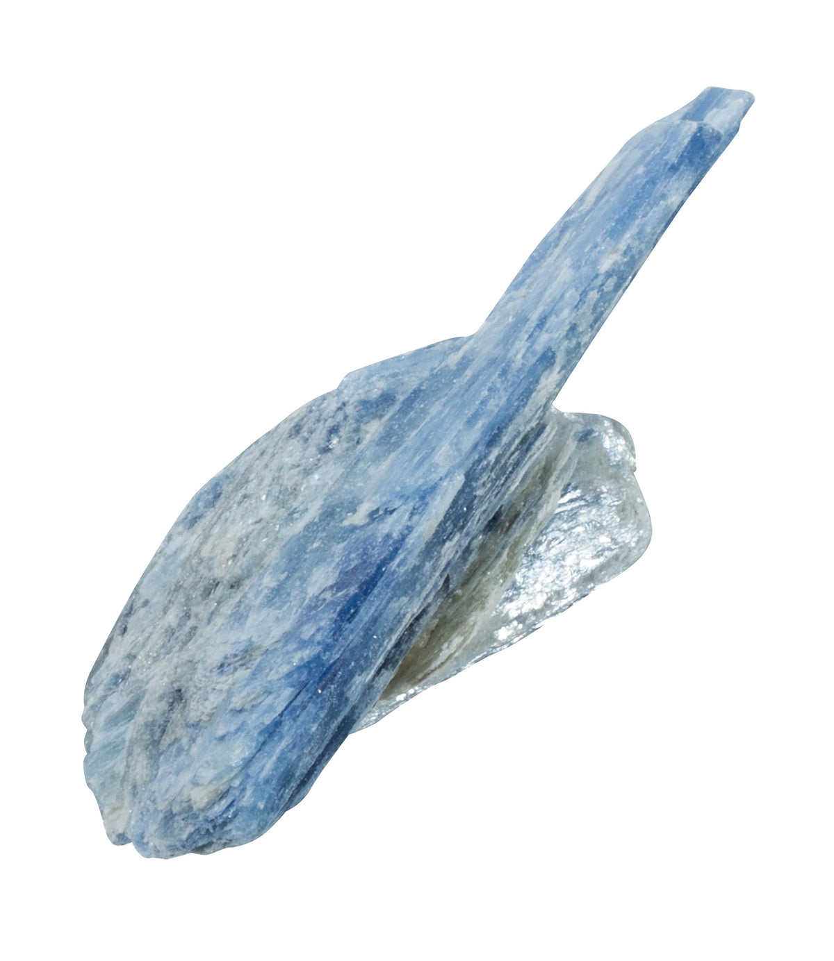 The Chrysalis Stone, lame de kyanite bleue prête pour méditation et paix.