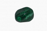 The Chrysalis Stone Malachite, pierre roulée, idéale pour la méditation et le calme intérieur.