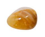The Chrysalis Stone – pierres 0,5 à 1 pouce jaune naturel, texture satinée