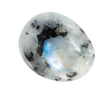The Chrysalis Stone, pierre lune arc-en-ciel brute, idéale pour méditation et centrage.