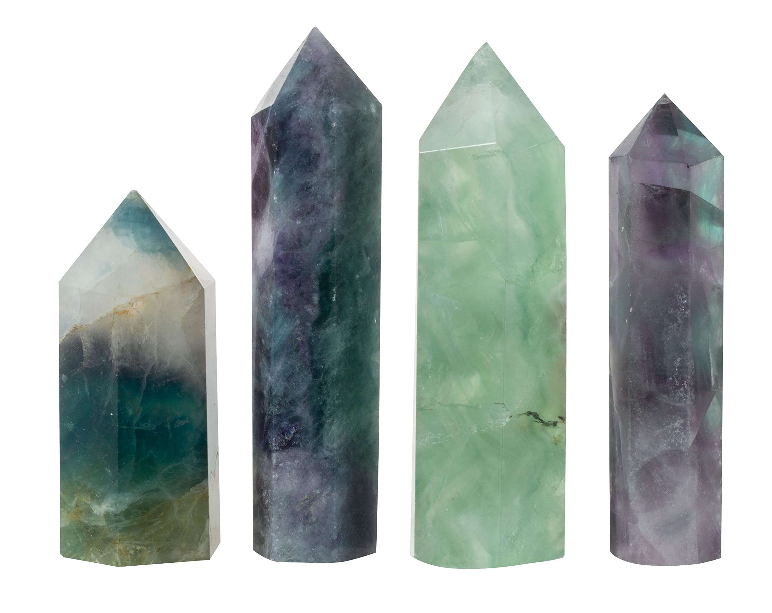 The Chrysalis Stone pointe fluorite vue trois: ambiance calme pour méditation et yoga