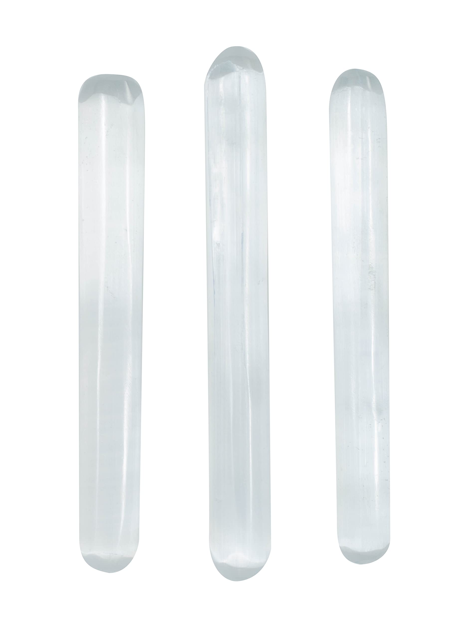 The Chrysalis Stone – baton sélénite doux pour rééquilibrage des chakras.
