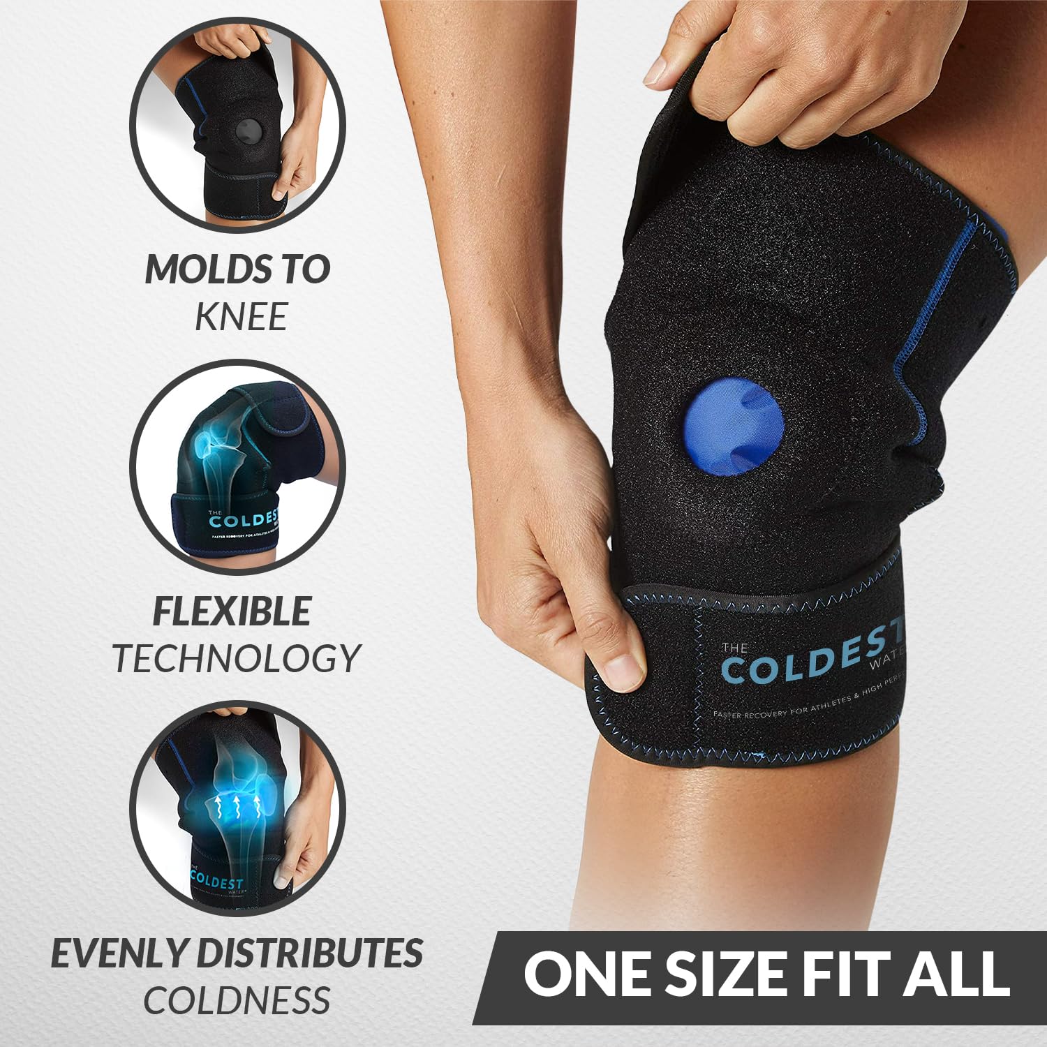 The Coldest Water: conception genou-ergonomique pour ajustement droit et gauche.