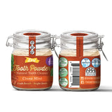 The Dirt – Poudre dentaire application sur une brosse pour démarrer le brossage.