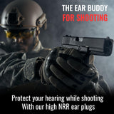 The Ear Buddy bouchons réutilisables jusqu'à 3 fois pour hygiène pratique.