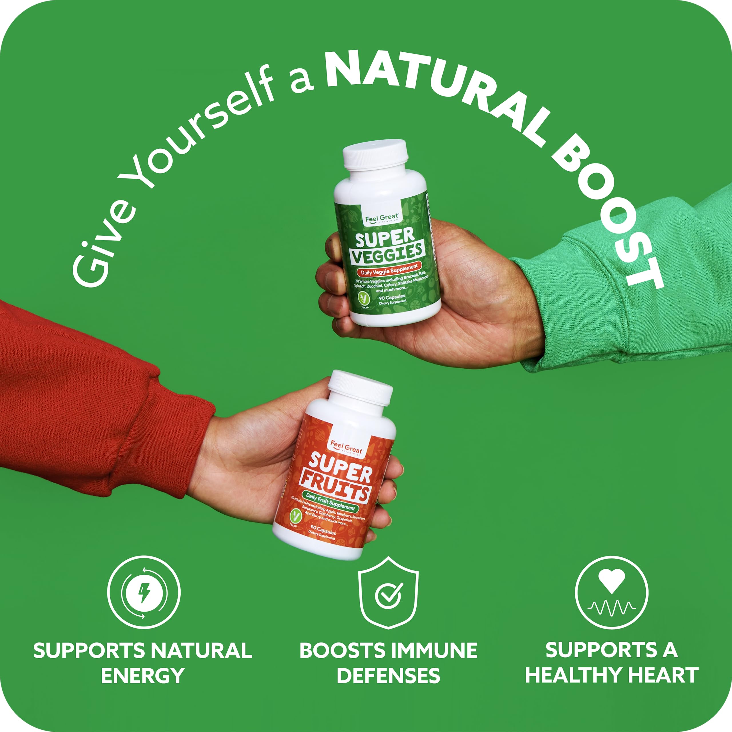 Famille en meilleure énergie avec Feel Great et gélules.