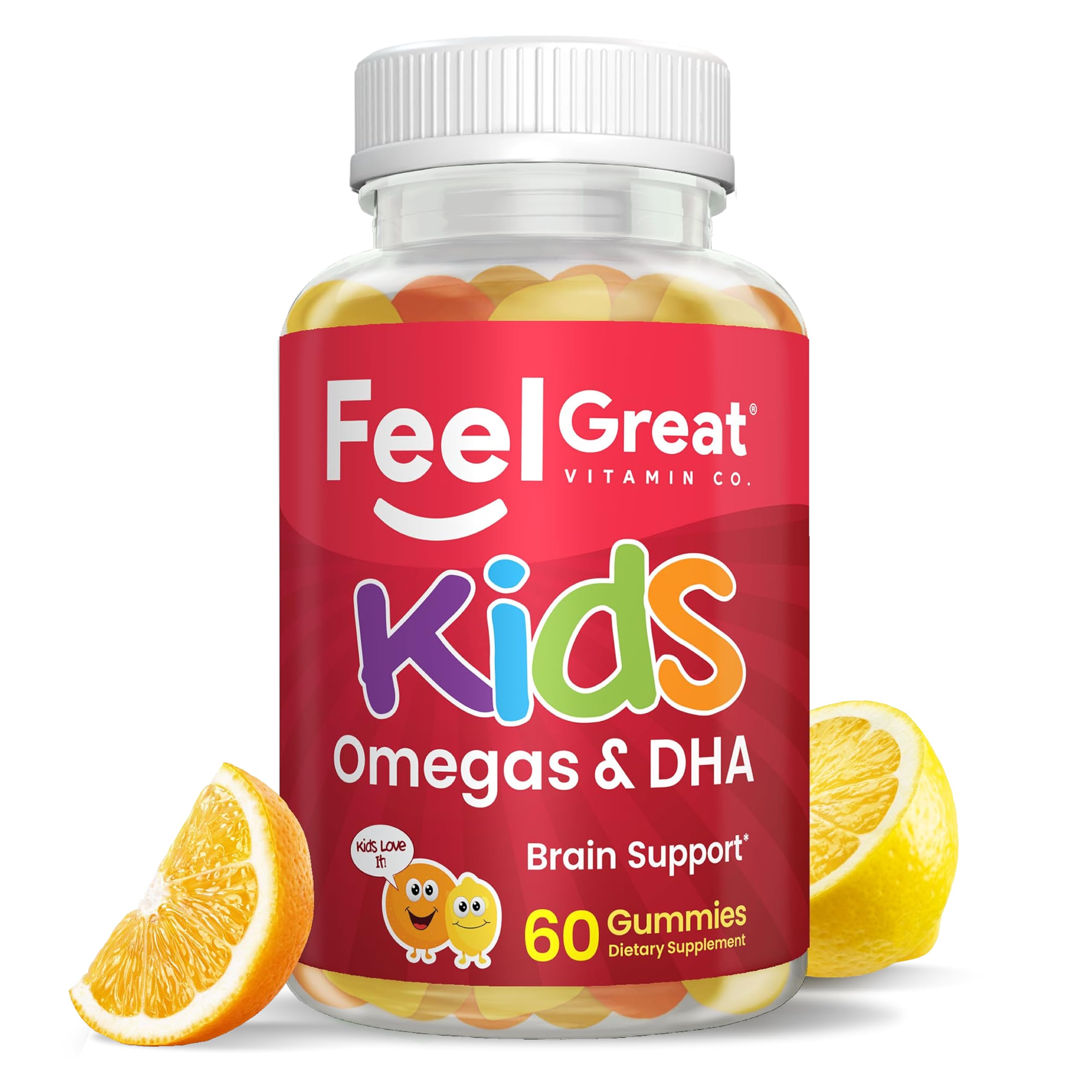 Enfant prenant une gomme Feel Great, format pratique et agréable.