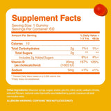 The Feel Great Vitamin Company D3 gommes — ingrédients végétaux, sans gélatine animale.