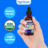 Formule sans allergènes et additifs artificiels The Feel Great Vitamin Company.