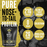 La poudre The Fittest Ever Whole Feast, texture riche pour shakes quotidiens.